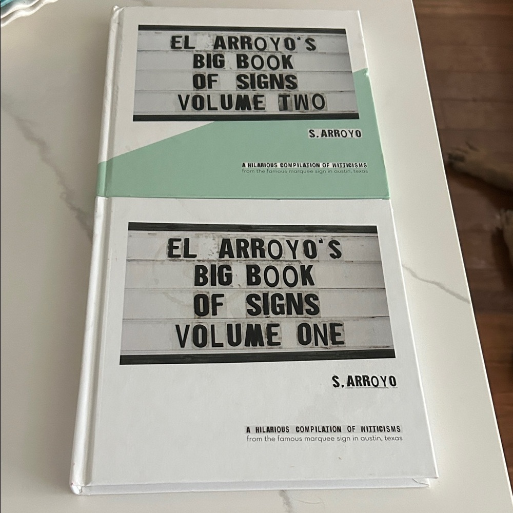 El Arroyo's Big Book of Signs Volume One and Two